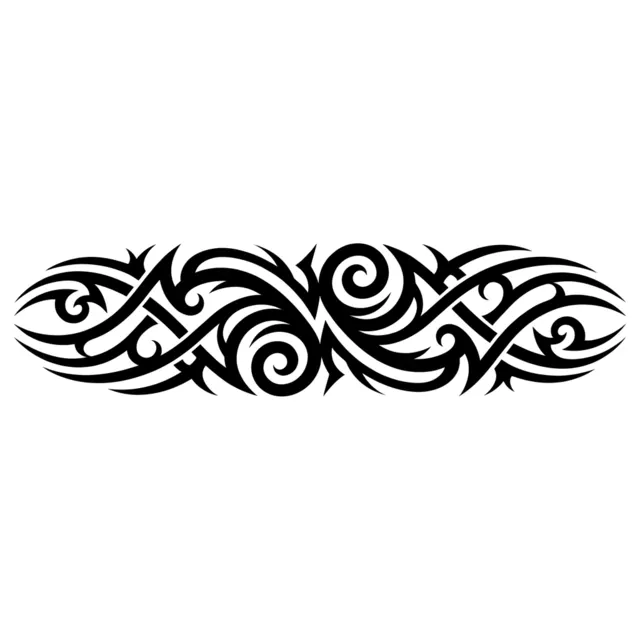 Tribal tattoo design: an armband pattern